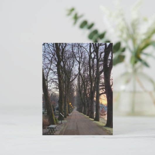 Carte Postale Hiver (Debout devant)