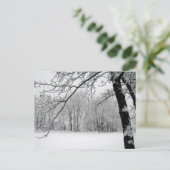 Carte Postale hiver (Debout devant)