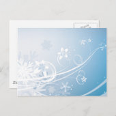 Carte Postale Hiver (Devant / Derrière)