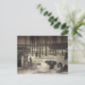 Carte Postale Hiver 1889-1893 (Debout devant)