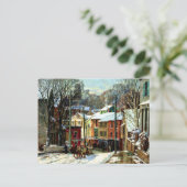 Carte Postale Hiver à Gloucester (Debout devant)