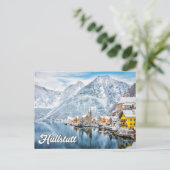 Carte Postale Hiver À Hallstatt, Autriche (Debout devant)