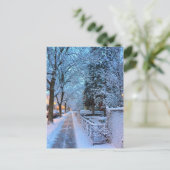 Carte Postale Hiver à Montréal (Debout devant)