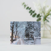 Carte Postale Hiver à Montréal (Debout devant)