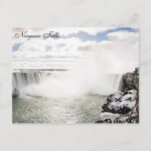 Carte Postale Hiver à Niagara Falls