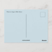 Carte Postale Hiver à Niagara Falls Ontario Canada (Dos)