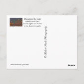 Carte Postale Hiver à Omaha Nebraska (Dos)