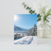 Carte Postale Hiver à St. Moritz (Debout devant)