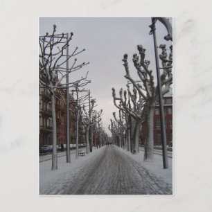 Carte Postale Hiver à Strasbourg