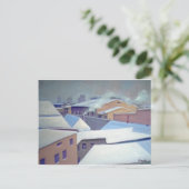 Carte Postale "Hiver à Tallinn " (Debout devant)