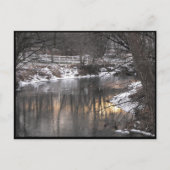 Carte Postale ~ Hiver dans le comté de Lancaster ~ 1 (Devant)