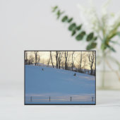 Carte Postale ~ Hiver dans le comté de Lancaster ~ 6 (Debout devant)