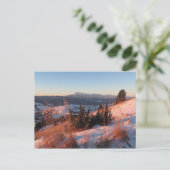 Carte Postale Hiver dans les montagnes du Pieniny (Debout devant)