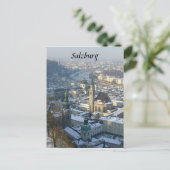 Carte Postale hiver de salzbourg (Debout devant)