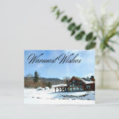 Carte postale hiver des plus chaudes (Debout devant)