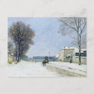 Carte Postale Hiver, Effet neige, 1876