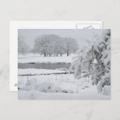 Carte Postale Hiver est du Texas, 2009 (Devant / Derrière)