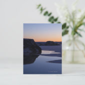 Carte Postale Hiver, Lac Myvatn, Islande (Debout devant)