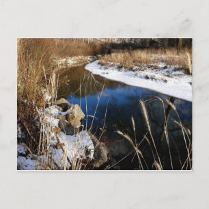Carte Postale hiver @ le flux