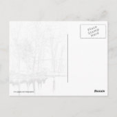 Carte Postale Hiver nucléaire (Dos)