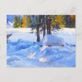 Carte Postale Hiver par Edward Theodore Compton (Devant)