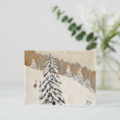 Carte Postale Hiver par Julian Falat Noël (Debout devant)