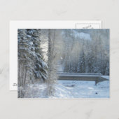 Carte Postale Hiver vers le nord (Devant / Derrière)