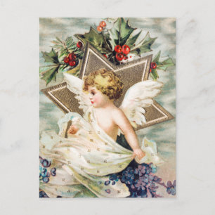 Carte postale hiver vintage