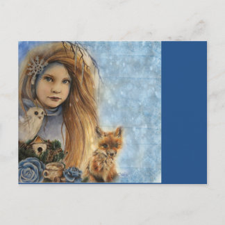 Carte postale hivernale