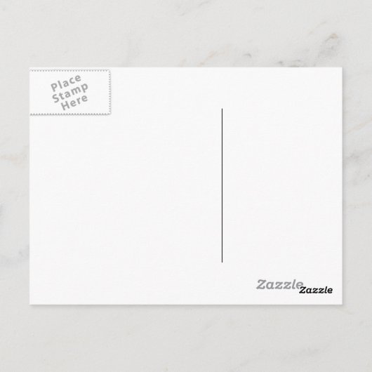 Carte postale hivernale (Dos)