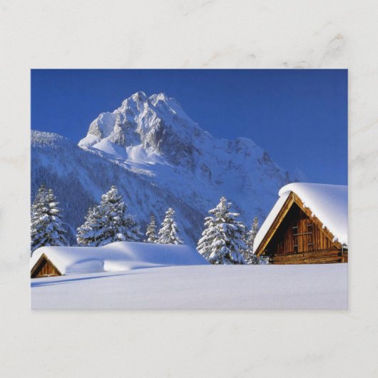 Carte postale hivernale (Devant)