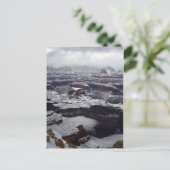 Carte postale hivernale du parc national du Grand  (Debout devant)