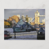 Carte Postale HMS Belfast. (Devant)