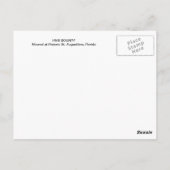 CARTE POSTALE HMS BOUNTY (Dos)