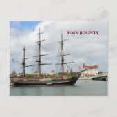 CARTE POSTALE HMS BOUNTY (Devant)