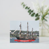 Carte Postale HMS Bounty Tall Ship (Debout devant)