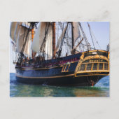 Carte Postale HMS Bounty Tall Ship (Devant)