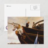 Carte Postale HMS Unicorn (Devant / Derrière)