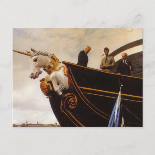 Carte Postale HMS Unicorn (Devant)