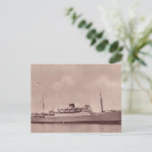 Carte Postale HMS Unicorn (Debout devant)