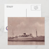 Carte Postale HMS Unicorn (Devant / Derrière)