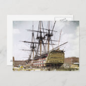 Carte Postale HMS Victory (Devant / Derrière)