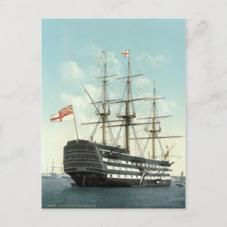 Carte Postale HMS Victory, Portsmouth, Angleterre c.1895
