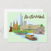 Carte postale Ho Chi Minh Vietnam (Devant / Derrière)