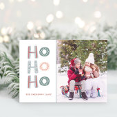 Carte postale Ho Ho Christmas