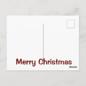 Carte Postale Ho ! Ho ! Ho ! (Dos)