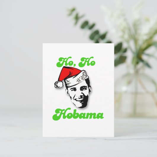 Carte Postale Ho, Ho, Obama (Debout devant)