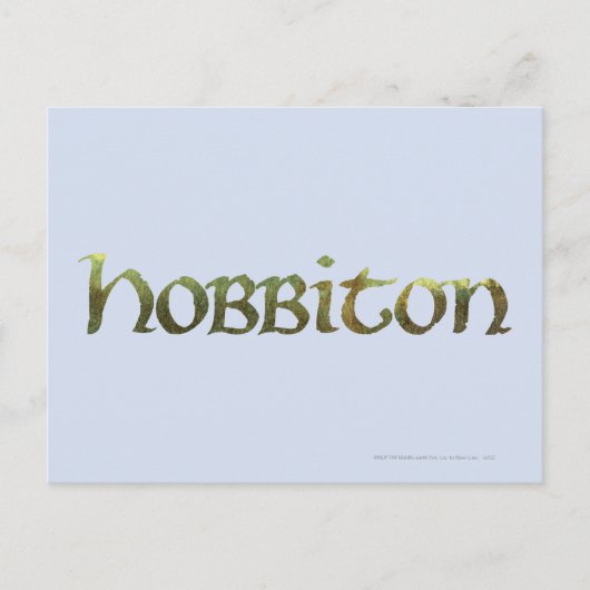 Carte Postale HOBBITON™ Texté (Devant)