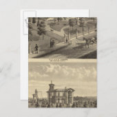 Carte Postale Hobbs, Résidences Bradley (Devant / Derrière)