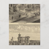 Carte Postale Hobbs, Résidences Bradley (Devant)